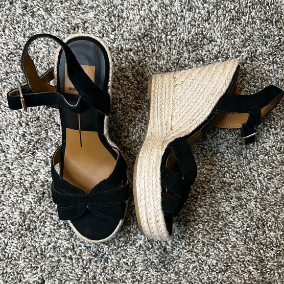 Dolce Vita Tracey Suede Wedges - Picture 1 of 5